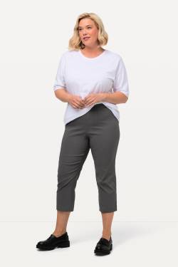 Große Größen Bengalinhose, Damen, grau, Größe: 56, Viskose/Synthetische Fasern, Ulla Popken von Ulla Popken