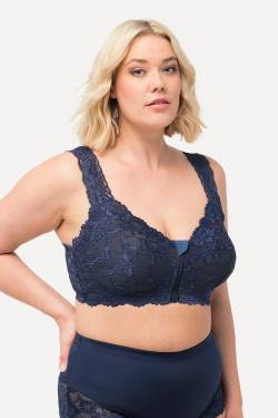 Große Größen Bralette, Damen, blau, Größe: 110D, Baumwolle/Synthetische Fasern/Elasthan, Ulla Popken von Ulla Popken