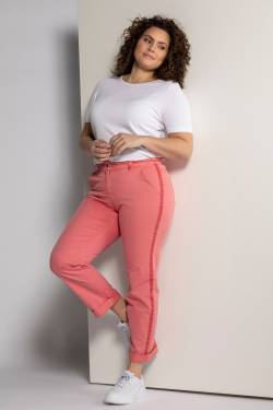 Große Größen Chino, Damen, rosa, Größe: 24, Baumwolle, Ulla Popken von Ulla Popken