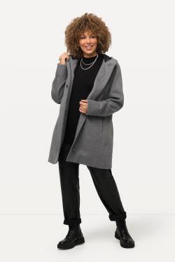 Große Größen Dufflecoat, Damen, grau, Größe: 42/44, Polyester/Wolle, Ulla Popken von Ulla Popken