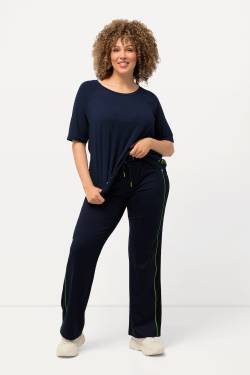 Große Größen Funktions-Jogginghose, Damen, blau, Größe: 42/44, Polyester, Ulla Popken von Ulla Popken