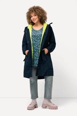 Große Größen HYPRAR 3-in-1-Funktionsjacke, Damen, blau, Größe: 42/44, Polyester, Ulla Popken von Ulla Popken