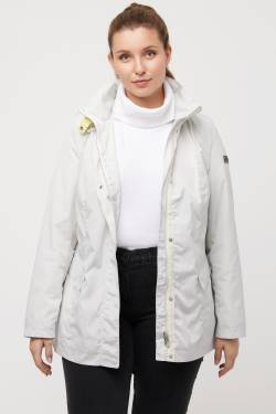 Große Größen HYPRAR Funktionsjacke, Damen, weiß, Größe: 46/48, Polyester, Ulla Popken von Ulla Popken