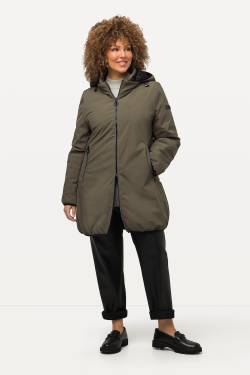 Große Größen HYPRAR Wende-Steppjacke, Damen, grau, Größe: 42/44, Synthetische Fasern/Polyester/Elasthan, Ulla Popken von Ulla Popken