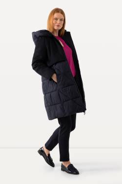 Große Größen Jacke, Damen, blau, Größe: 42/44, Polyester/Wolle, Ulla Popken von Ulla Popken