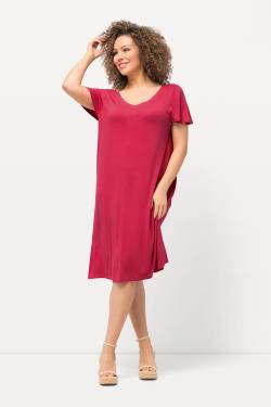 Große Größen Jersey-Midikleid, Damen, rosa, Größe: 42/44, Viskose, Ulla Popken von Ulla Popken