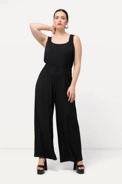 Große Größen Jumpsuit Mary, Damen, schwarz, Größe: 58/60, Polyester, Ulla Popken von Ulla Popken