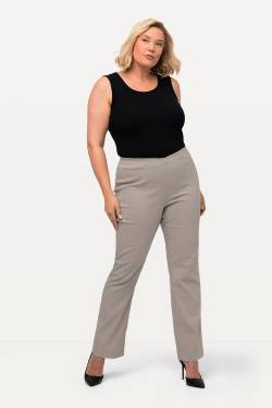 Große Größen Klassische Bengalin Hose, Damen, beige, Größe: 27, Viskose/Synthetische Fasern, Ulla Popken von Ulla Popken