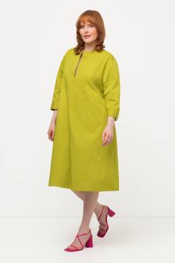 Große Größen Kleid, Damen, grün, Größe: 50/52, Baumwolle/Polyester, Ulla Popken von Ulla Popken