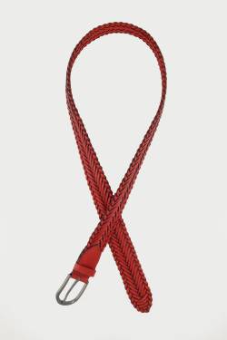 Große Größen Ledergürtel, Damen, rot, Größe: 155, Leder, Ulla Popken von Ulla Popken