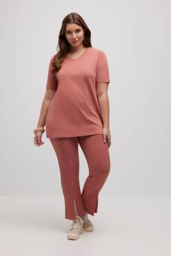 Große Größen Leggings, Damen, rot, Größe: 50/52, Baumwolle, Ulla Popken von Ulla Popken