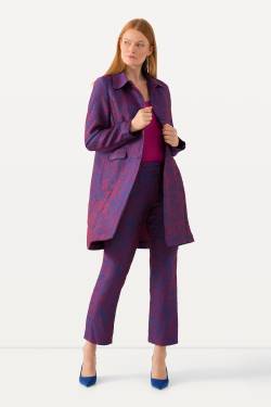 Große Größen Longblazer, Damen, rosa, Größe: 42/44, Polyester, Ulla Popken von Ulla Popken