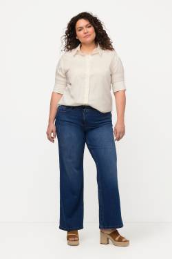 Große Größen Marlenejeans Mary, Damen, blau, Größe: 112, Baumwolle, Ulla Popken von Ulla Popken