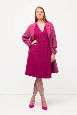 Große Größen Midikleid, Damen, rosa, Größe: 42/44, Polyester/Viskose/Synthetische Fasern, Ulla Popken von Ulla Popken