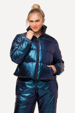 Große Größen Performance-Jacke, Damen, blau, Größe: 50/52, Polyester, Ulla Popken von Ulla Popken