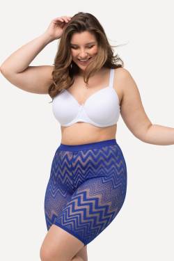 Große Größen Radler, Damen, blau, Größe: 42/44, Polyester, Ulla Popken von Ulla Popken