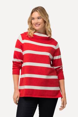 Große Größen Rollkragen-Pullover, Damen, rot, Größe: 58/60, Viskose/Polyester/Synthetische Fasern, Ulla Popken von Ulla Popken