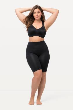 Große Größen Shaping-Hose, Damen, schwarz, Größe: 54/56, Synthetische Fasern/Elasthan, Ulla Popken von Ulla Popken