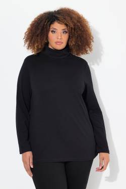 Große Größen Shirt, Damen, schwarz, Größe: 54/56, Baumwolle, Ulla Popken von Ulla Popken