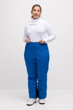 Große Größen Skihose, Damen, blau, Größe: 58, Polyester, Ulla Popken von Ulla Popken