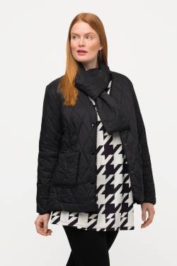 Große Größen Steppjacke, Damen, schwarz, Größe: 42/44, Synthetische Fasern, Ulla Popken von Ulla Popken