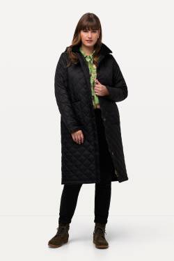 Große Größen Steppmantel, Damen, schwarz, Größe: 54/56, Polyester/Synthetische Fasern, Ulla Popken von Ulla Popken