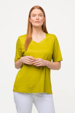 Große Größen T-Shirt, Damen, grün, Größe: 42/44, Baumwolle/Synthetische Fasern, Ulla Popken von Ulla Popken