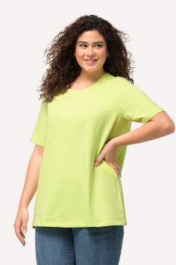 Große Größen T-Shirt, Damen, grün, Größe: 54/56, Baumwolle, Ulla Popken von Ulla Popken