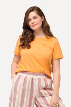 Große Größen T-Shirt, Damen, orange, Größe: 54/56, Baumwolle, Ulla Popken von Ulla Popken