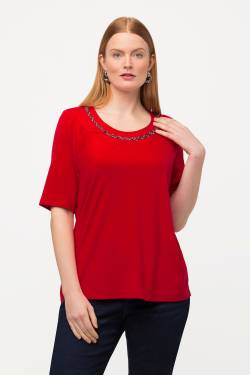 Große Größen T-Shirt, Damen, rot, Größe: 42/44, Viskose, Ulla Popken von Ulla Popken