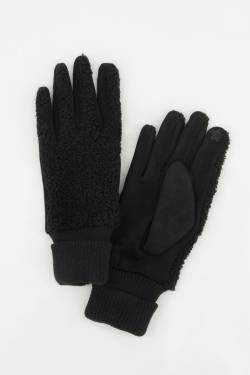 Handschuhe, Damen, schwarz, Größe: One Size, Polyester, Ulla Popken von Ulla Popken