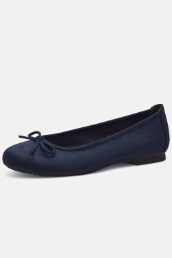 Jana Softline Ballerinas, Damen, blau, Größe: 37, Polyester, Ulla Popken von Ulla Popken