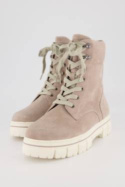 Leder-Boots, Damen, beige, Größe: 37, Leder/Sonstige, Ulla Popken von Ulla Popken