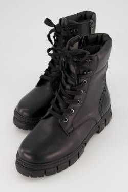 Leder-Boots, Damen, schwarz, Größe: 37, Leder/Sonstige, Ulla Popken von Ulla Popken