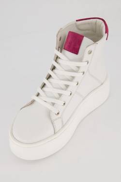 Leder-Sneaker, Damen, rosa, Größe: 39, Leder, Ulla Popken von Ulla Popken