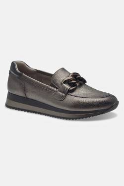 Loafer, Damen, braun, Größe: 37, Polyester/Synthetische Fasern, Ulla Popken von Ulla Popken