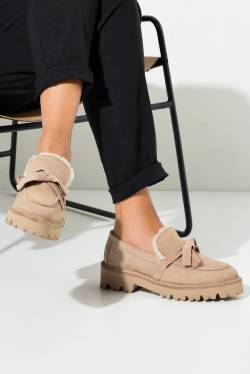 Loafer, Damen, braun, Größe: 39, Sonstige/Leder, Ulla Popken von Ulla Popken