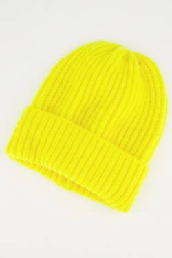 Mütze, Damen, gelb, Größe: One Size, Synthetische Fasern/Polyester, Ulla Popken von Ulla Popken