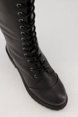 Overknee-Stiefel, Damen, schwarz, Größe: 38, Polyester/Leder, Ulla Popken von Ulla Popken