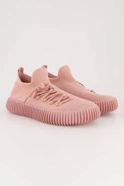 Sock-Sneaker, Damen, rosa, Größe: 40, Synthetische Fasern, Ulla Popken von Ulla Popken