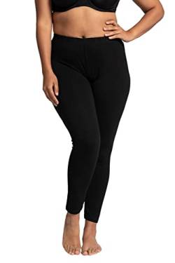 Ulla Popken, Damen, große Größen, Leggings,Schwarz,58W / 60L von Ulla Popken