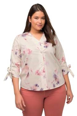 Ulla Popken Damen Blouse Oversized Themeprint Blusen, Popcorn, 42-44 EU von Ulla Popken