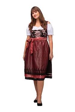 Ulla Popken Damen Dirndl Clara Schwarz Kleid, 42 von Ulla Popken