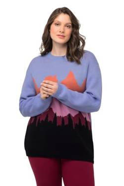 Ulla Popken Damen Strickpullover Berge Pullover, Helles Violett, 54-56 von Ulla Popken