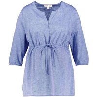 Ulla Popken Longbluse Bellieva-Bluse A-Line elastische Taille 3/4-Ärmel von Ulla Popken