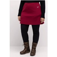 Ulla Popken Midirock Rock Webfell-Futter Elastikbund High Waist von Ulla Popken