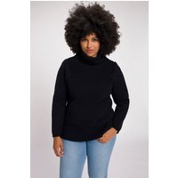 Ulla Popken Rollkragenpullover Pullover Patentstrick Cut-Out Rollkragen Langarm von Ulla Popken