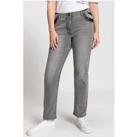 Ulla Popken Stretch-Hose Jeans Sammy schmale 5-Pocket-Form von Ulla Popken