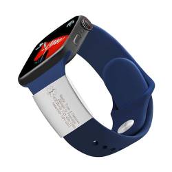 Uloveido Y4313 Personalisierbares Namensschild für Sport-Smartwatch-Armband, Weiß von Uloveido