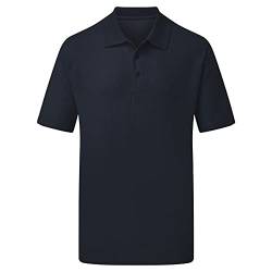 UCC 50/50 180gsm Unisex Pique Polo - Navy Blue - 5XL von Ultimate Clothing Company